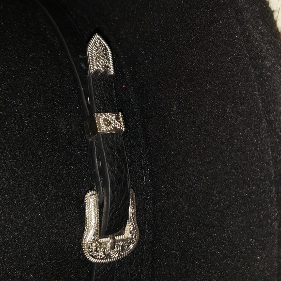 H&M Black Western Style Hat Size M - Picture 6 of 8